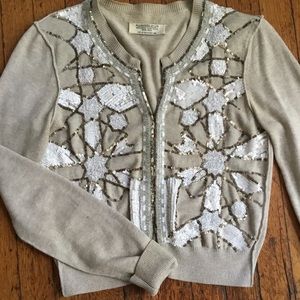 Hand embroidered Allsaints cardigan